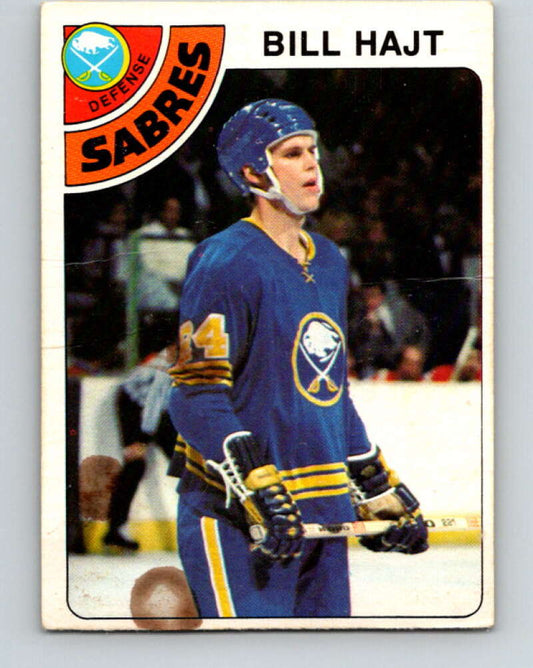 1978-79 O-Pee-Chee #108 Bill Hajt  Buffalo Sabres  V22413
