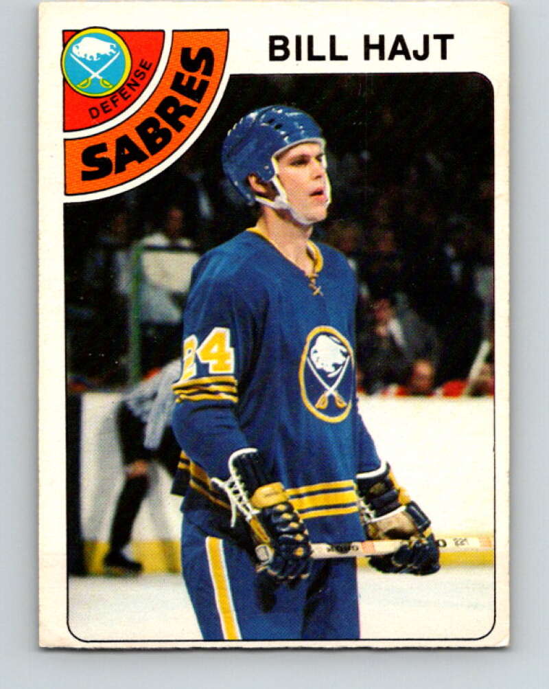1978-79 O-Pee-Chee #108 Bill Hajt  Buffalo Sabres  V22414