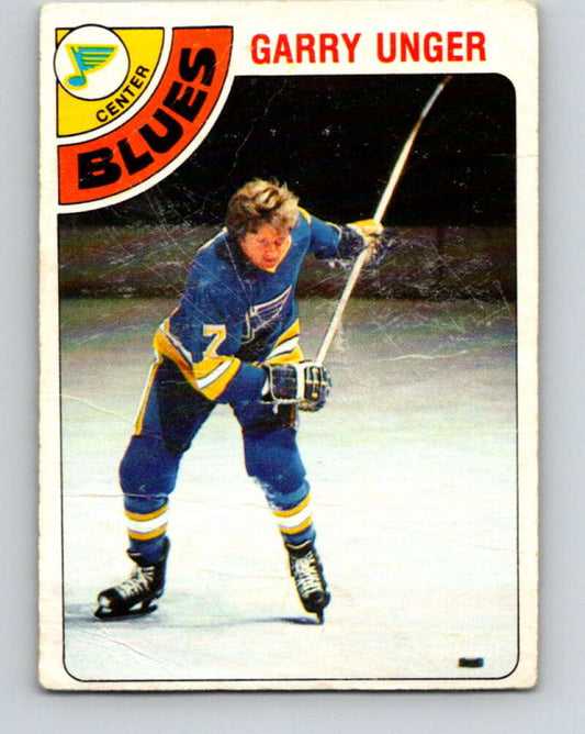 1978-79 O-Pee-Chee #110 Garry Unger  St. Louis Blues  V22432