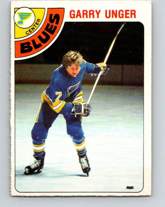1978-79 O-Pee-Chee #110 Garry Unger  St. Louis Blues  V22434