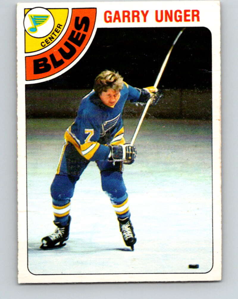 1978-79 O-Pee-Chee #110 Garry Unger  St. Louis Blues  V22443