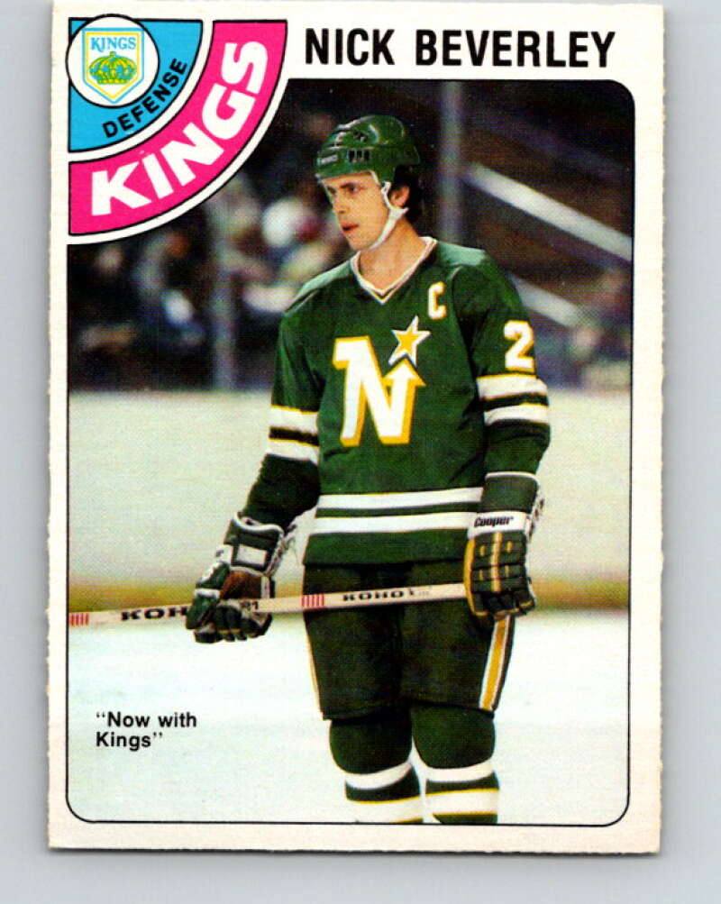 1978-79 O-Pee-Chee #111 Nick Beverley  Los Angeles Kings  V22446