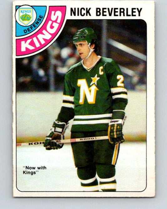 1978-79 O-Pee-Chee #111 Nick Beverley  Los Angeles Kings  V22447