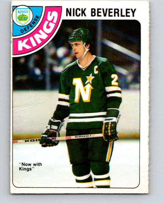 1978-79 O-Pee-Chee #111 Nick Beverley  Los Angeles Kings  V22448