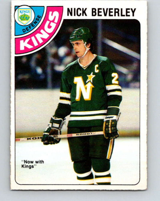 1978-79 O-Pee-Chee #111 Nick Beverley  Los Angeles Kings  V22449