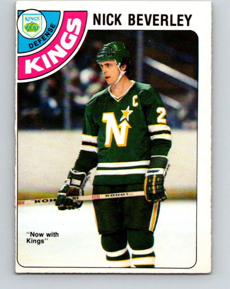 1978-79 O-Pee-Chee #111 Nick Beverley  Los Angeles Kings  V22450