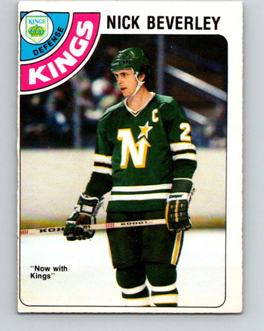 1978-79 O-Pee-Chee #111 Nick Beverley  Los Angeles Kings  V22450