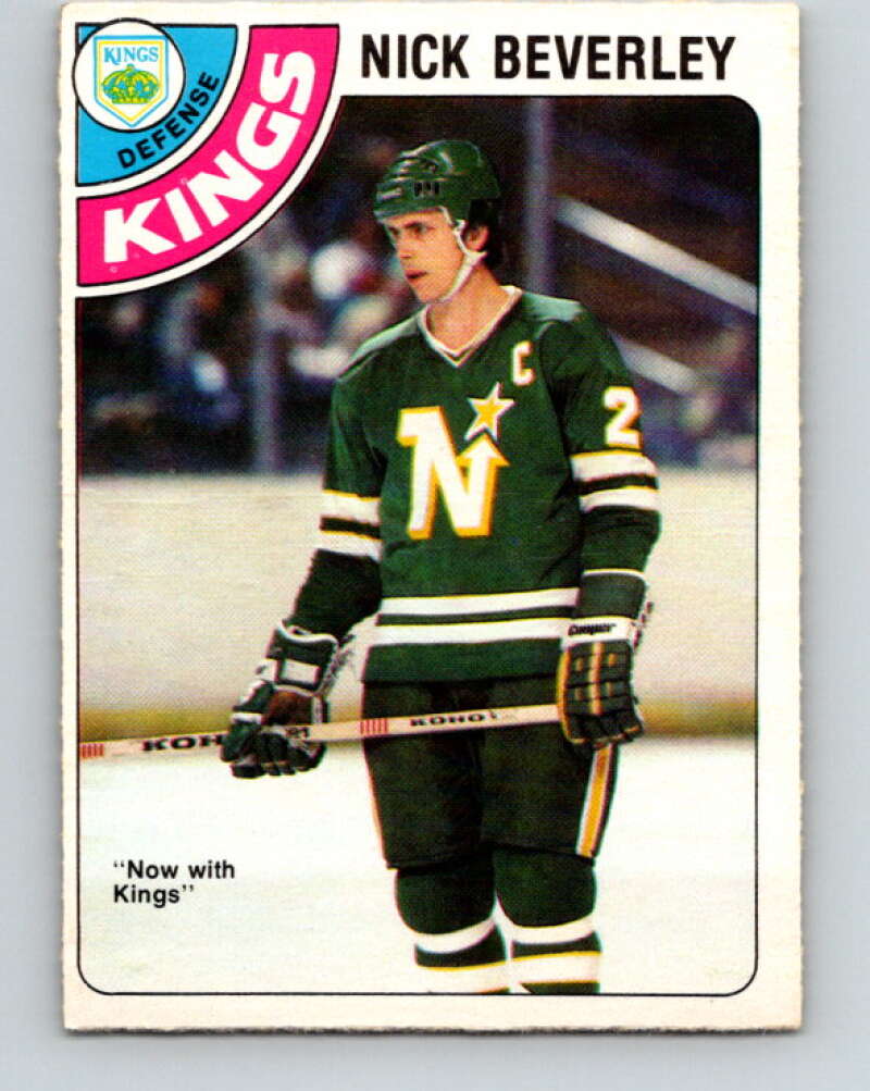 1978-79 O-Pee-Chee #111 Nick Beverley  Los Angeles Kings  V22451