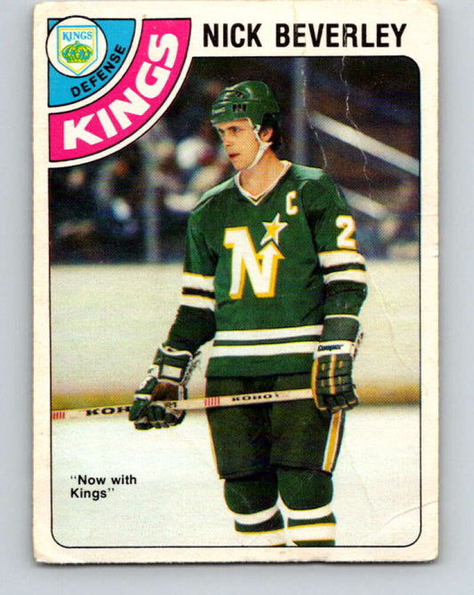 1978-79 O-Pee-Chee #111 Nick Beverley  Los Angeles Kings  V22452