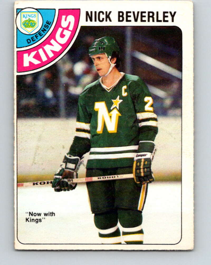 1978-79 O-Pee-Chee #111 Nick Beverley  Los Angeles Kings  V22453