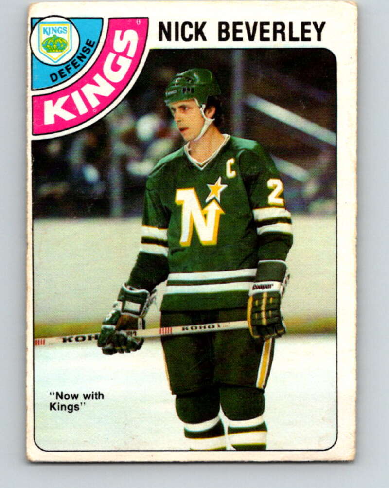 1978-79 O-Pee-Chee #111 Nick Beverley  Los Angeles Kings  V22454