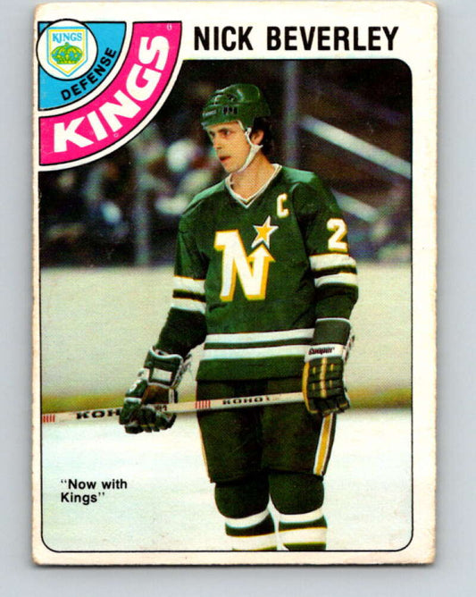 1978-79 O-Pee-Chee #111 Nick Beverley  Los Angeles Kings  V22454