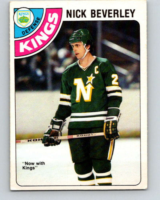 1978-79 O-Pee-Chee #111 Nick Beverley  Los Angeles Kings  V22455