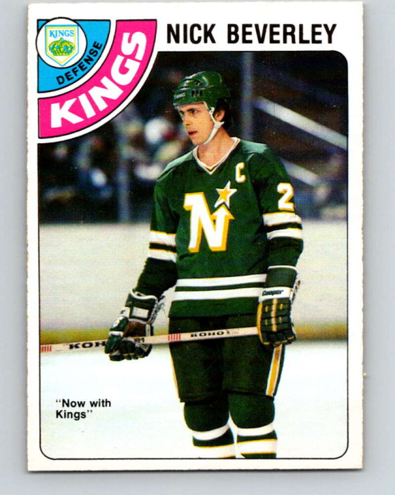 1978-79 O-Pee-Chee #111 Nick Beverley  Los Angeles Kings  V22456