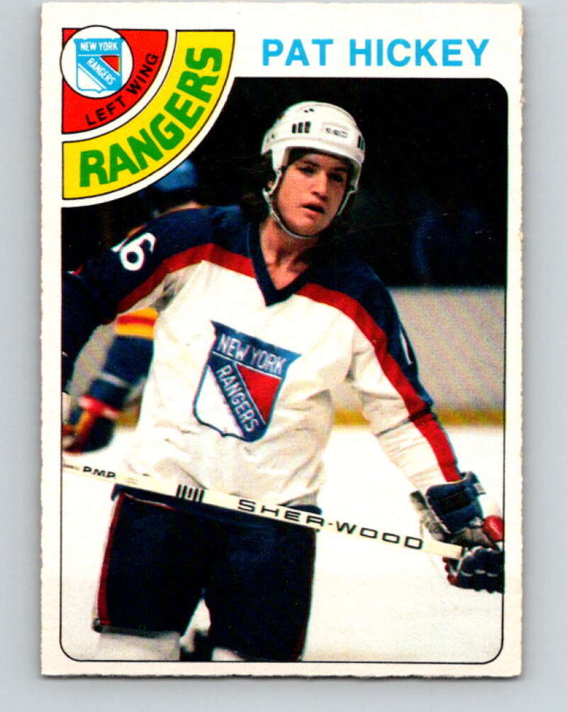 1978-79 O-Pee-Chee #112 Pat Hickey  New York Rangers  V22467