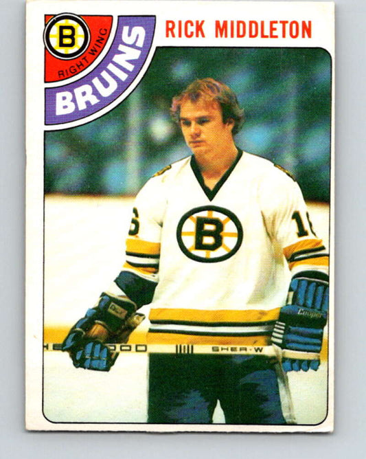 1978-79 O-Pee-Chee #113 Rick Middleton  Boston Bruins  V22476
