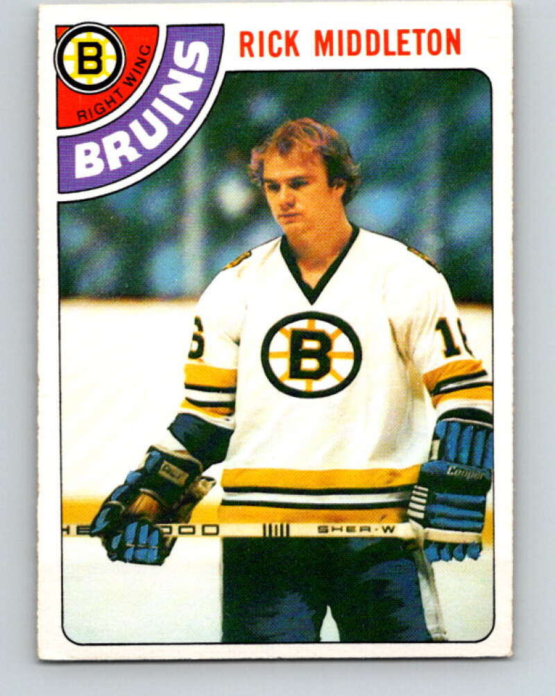 1978-79 O-Pee-Chee #113 Rick Middleton  Boston Bruins  V22479