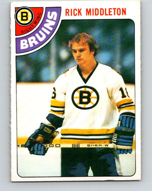 1978-79 O-Pee-Chee #113 Rick Middleton  Boston Bruins  V22480