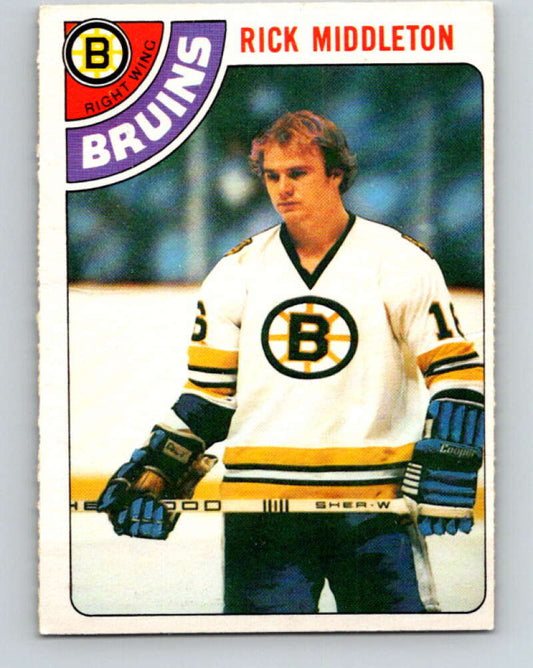 1978-79 O-Pee-Chee #113 Rick Middleton  Boston Bruins  V22481