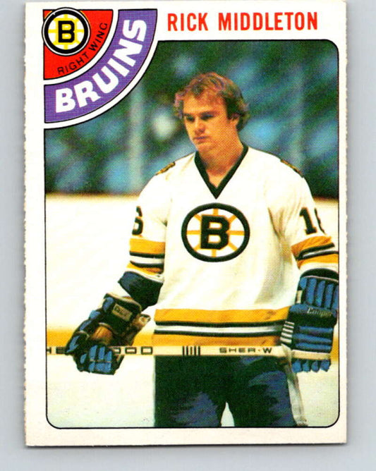 1978-79 O-Pee-Chee #113 Rick Middleton  Boston Bruins  V22484