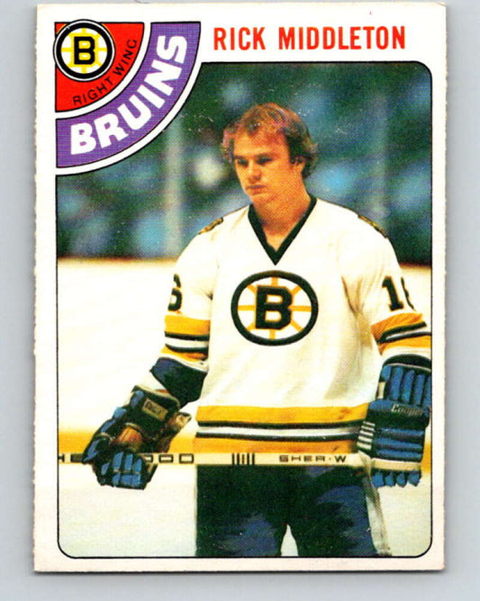 1978-79 O-Pee-Chee #113 Rick Middleton  Boston Bruins  V22486