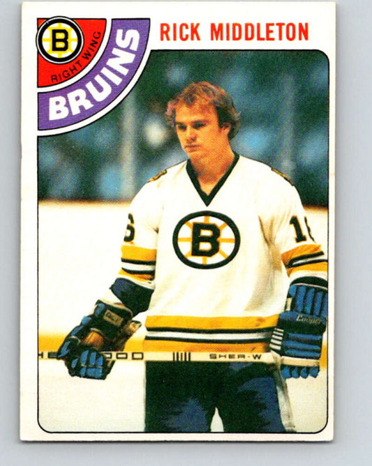 1978-79 O-Pee-Chee #113 Rick Middleton  Boston Bruins  V22488