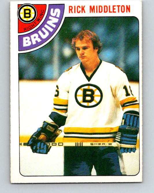 1978-79 O-Pee-Chee #113 Rick Middleton  Boston Bruins  V22489
