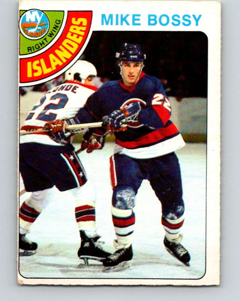 1978-79 O-Pee-Chee #115 Mike Bossy RC Rookie Islanders  V22508
