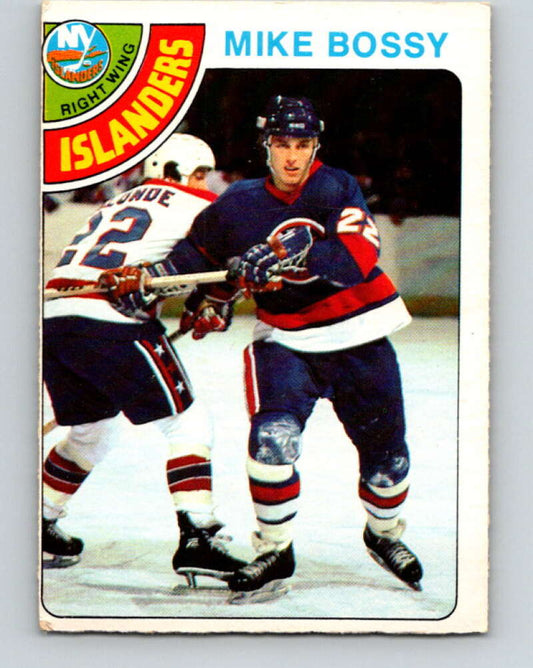 1978-79 O-Pee-Chee #115 Mike Bossy RC Rookie Islanders  V22508