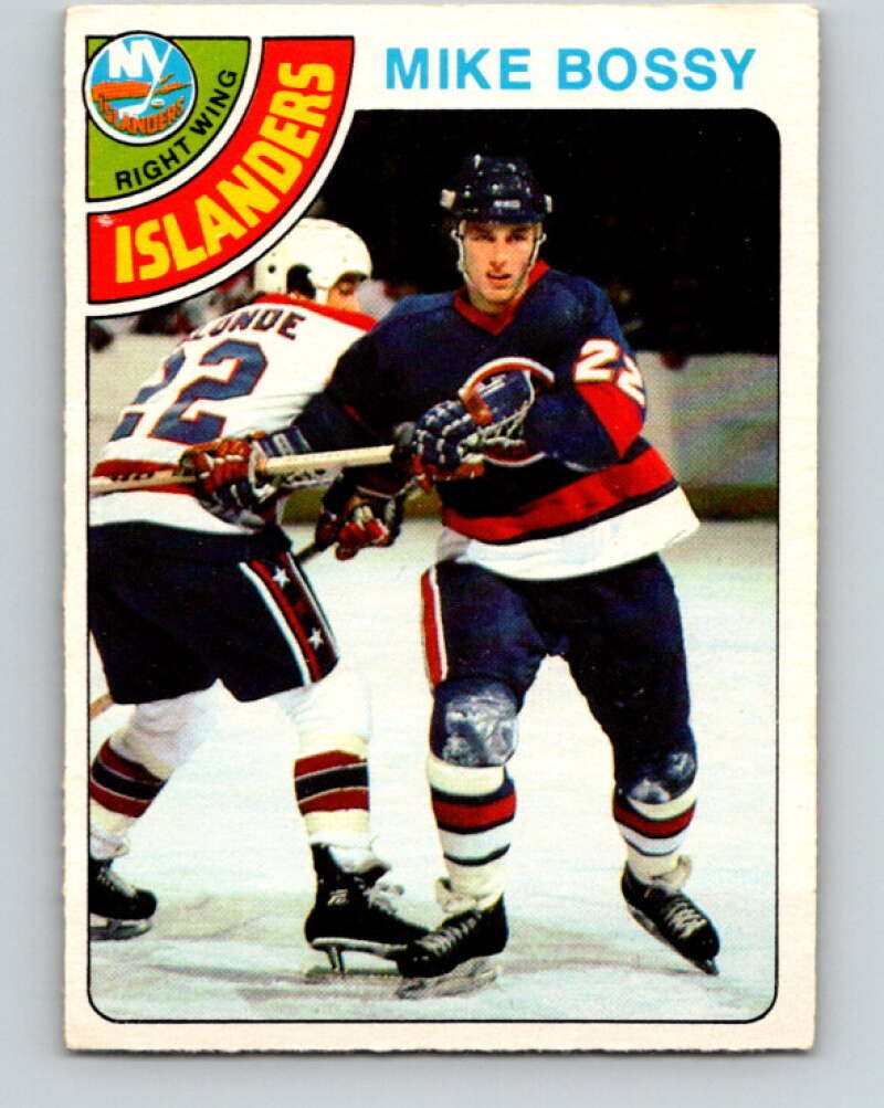 1978-79 O-Pee-Chee #115 Mike Bossy RC Rookie Islanders  V22509