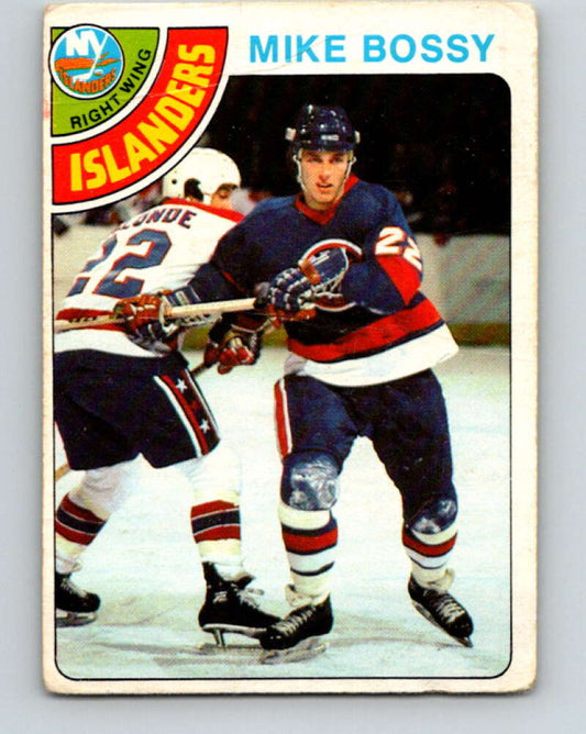 1978-79 O-Pee-Chee #115 Mike Bossy RC Rookie Islanders  V22512