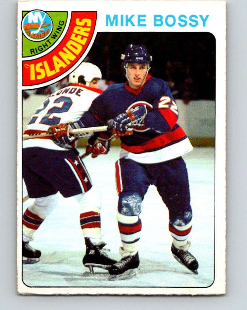 1978-79 O-Pee-Chee #115 Mike Bossy RC Rookie Islanders  V22513