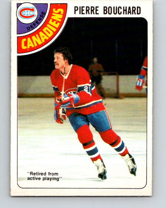 1978-79 O-Pee-Chee #116 Pierre Bouchard  Montreal Canadiens  V22514