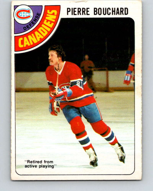 1978-79 O-Pee-Chee #116 Pierre Bouchard  Montreal Canadiens  V22515