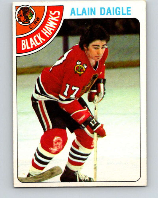 1978-79 O-Pee-Chee #117 Alain Daigle  Chicago Blackhawks  V22516
