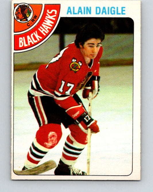 1978-79 O-Pee-Chee #117 Alain Daigle  Chicago Blackhawks  V22517