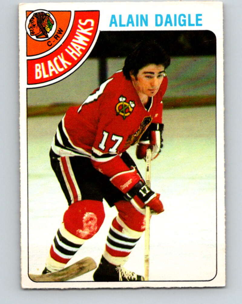 1978-79 O-Pee-Chee #117 Alain Daigle  Chicago Blackhawks  V22519