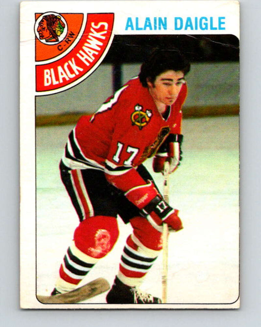 1978-79 O-Pee-Chee #117 Alain Daigle  Chicago Blackhawks  V22521