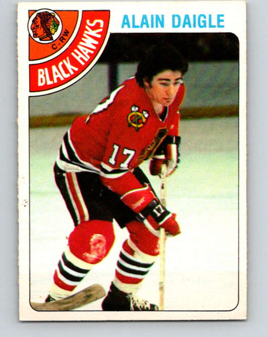 1978-79 O-Pee-Chee #117 Alain Daigle  Chicago Blackhawks  V22524