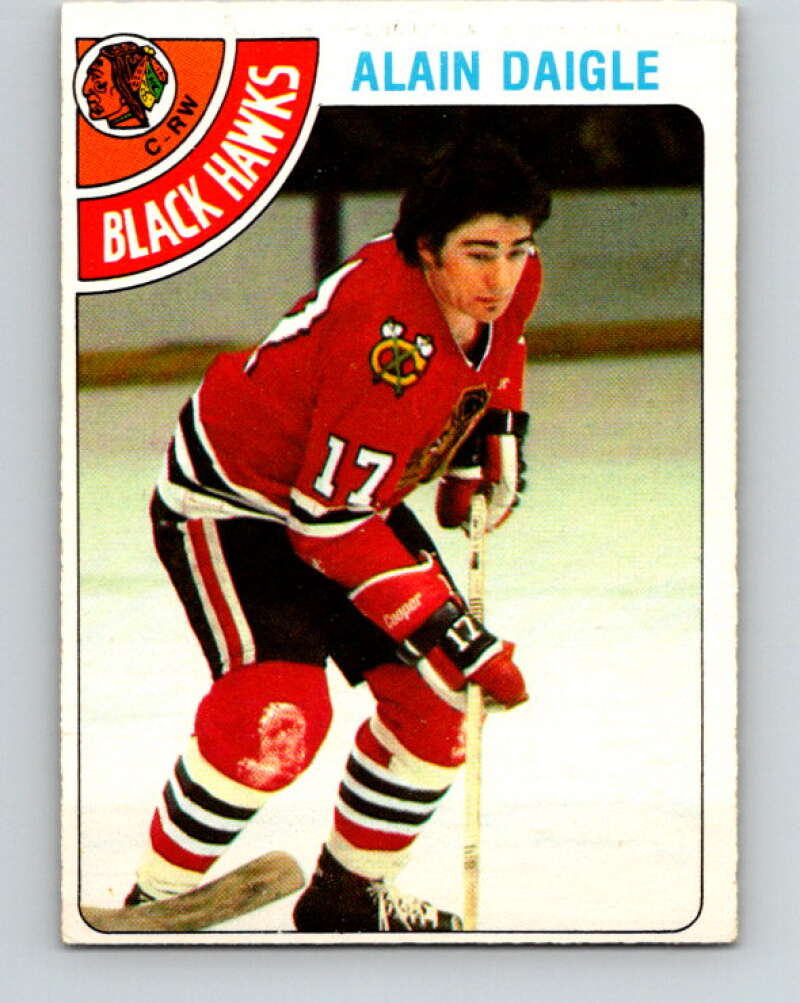1978-79 O-Pee-Chee #117 Alain Daigle  Chicago Blackhawks  V22525