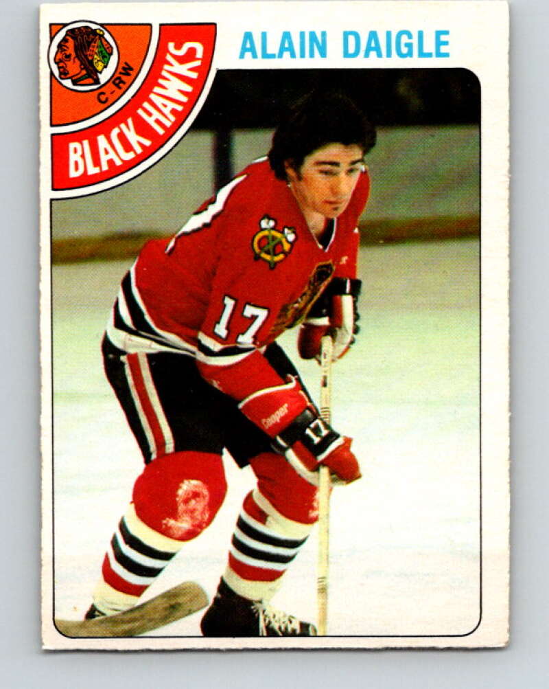 1978-79 O-Pee-Chee #117 Alain Daigle  Chicago Blackhawks  V22526