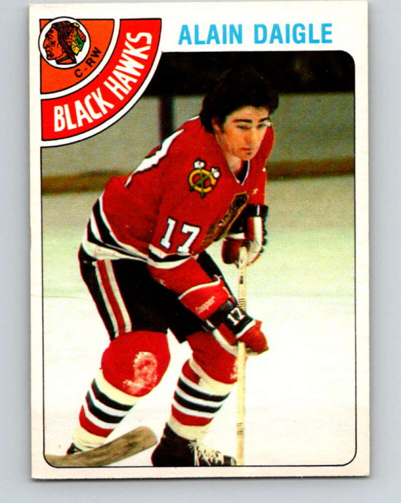 1978-79 O-Pee-Chee #117 Alain Daigle  Chicago Blackhawks  V22529