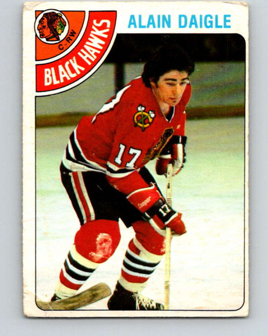 1978-79 O-Pee-Chee #117 Alain Daigle  Chicago Blackhawks  V22530