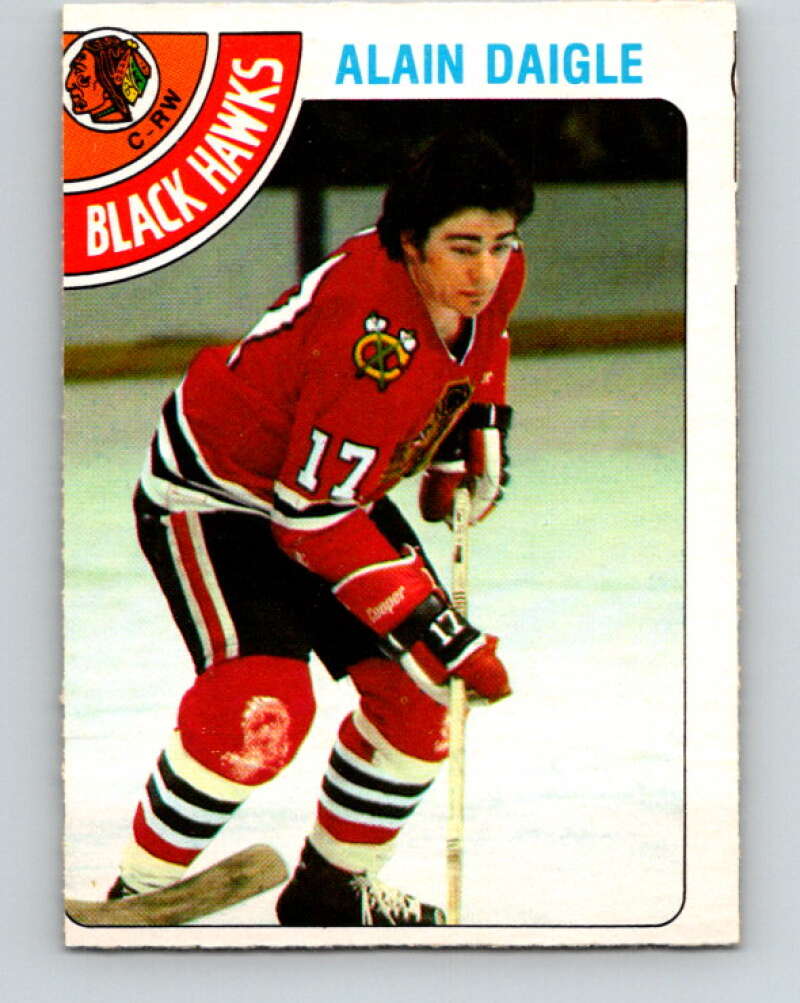 1978-79 O-Pee-Chee #117 Alain Daigle  Chicago Blackhawks  V22531