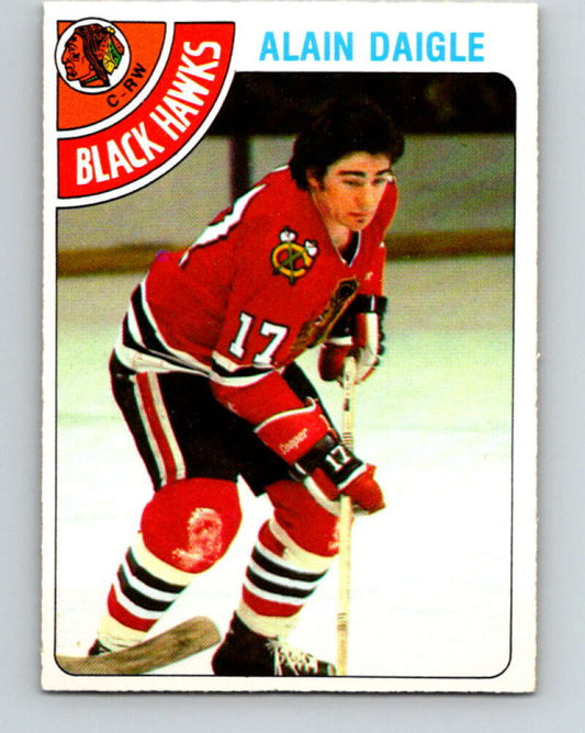 1978-79 O-Pee-Chee #117 Alain Daigle  Chicago Blackhawks  V22532