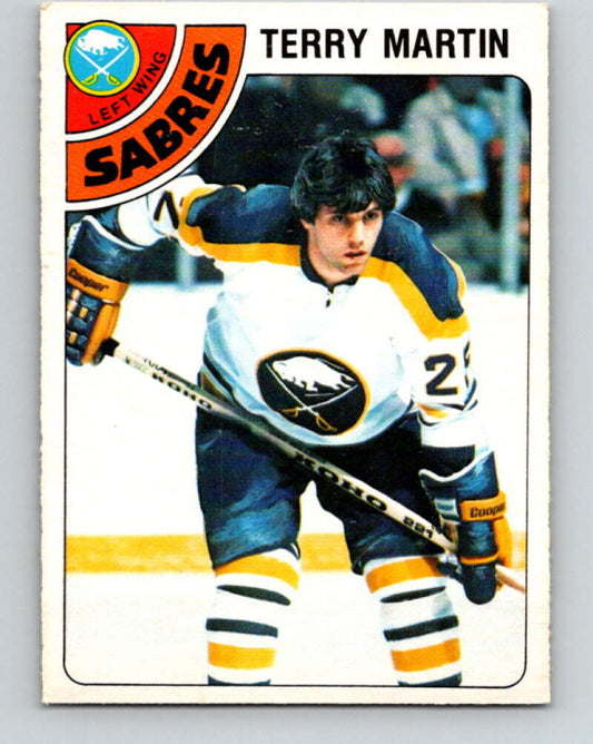1978-79 O-Pee-Chee #118 Terry Martin  Buffalo Sabres  V22534