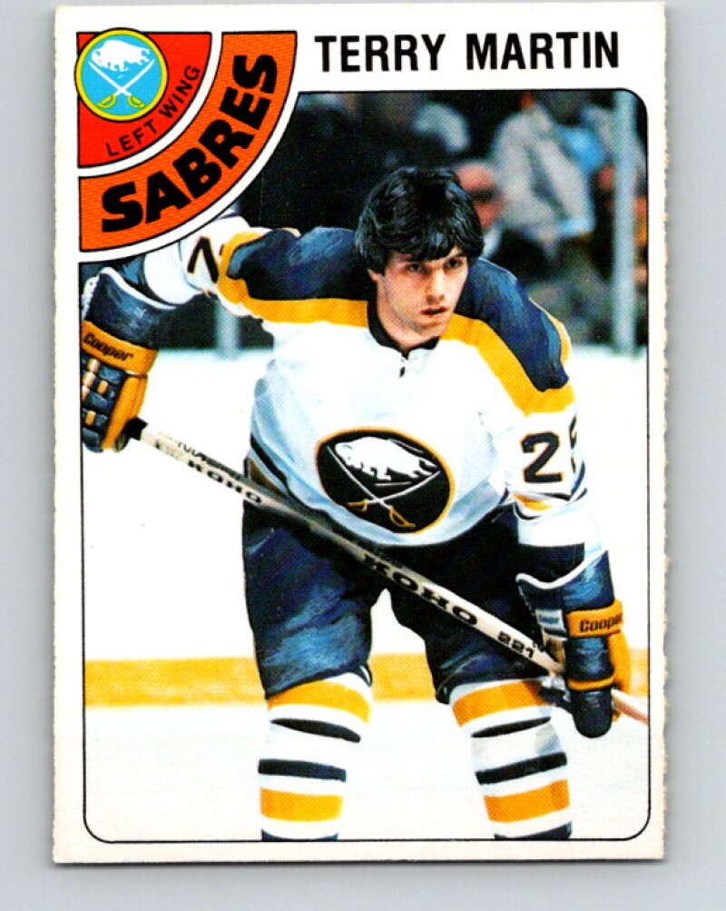 1978-79 O-Pee-Chee #118 Terry Martin  Buffalo Sabres  V22535