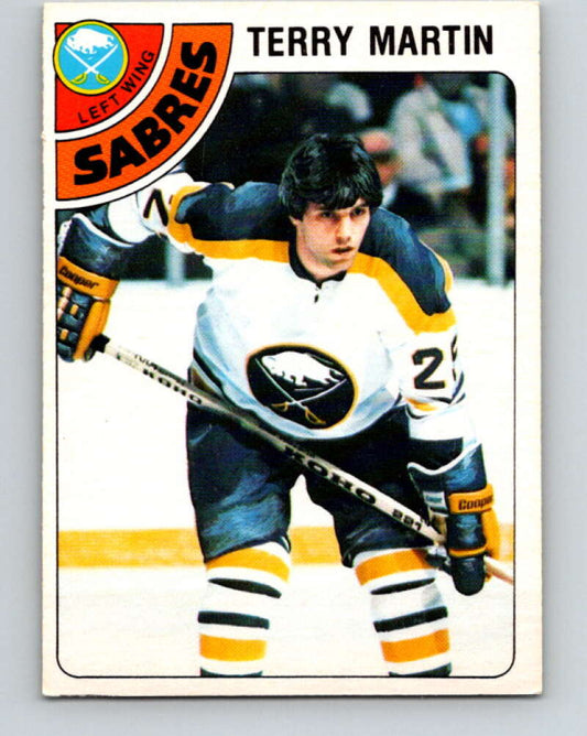 1978-79 O-Pee-Chee #118 Terry Martin  Buffalo Sabres  V22536