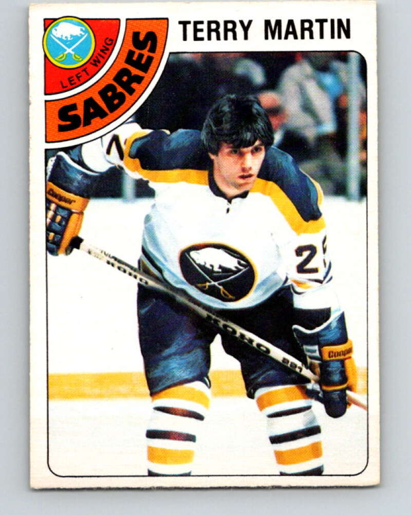 1978-79 O-Pee-Chee #118 Terry Martin  Buffalo Sabres  V22537
