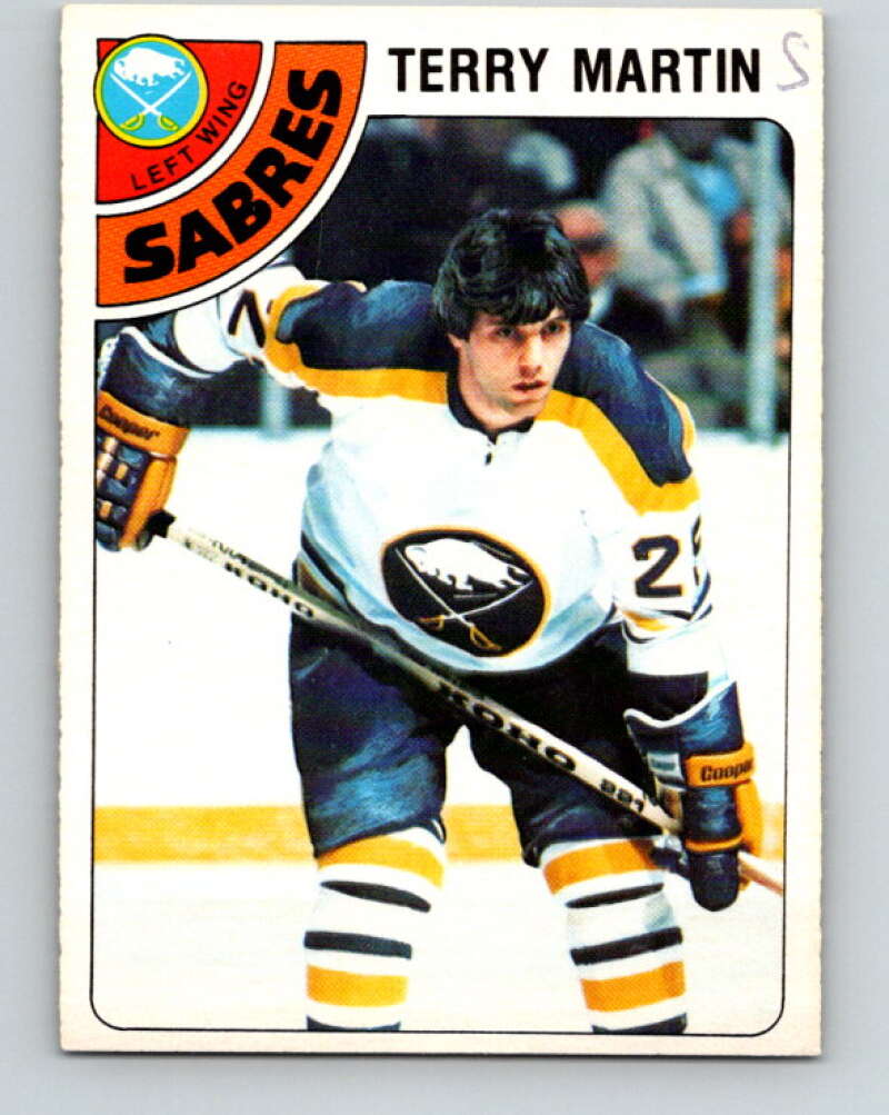 1978-79 O-Pee-Chee #118 Terry Martin  Buffalo Sabres  V22540